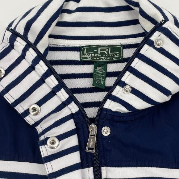 Lauren Ralph Lauren Active Women's Full Zip Jacket, Sz. XL Nautical  **READ** - Picture 8 of 12
